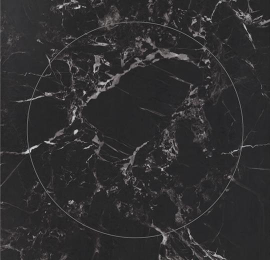 63544DR7 black marble circle
