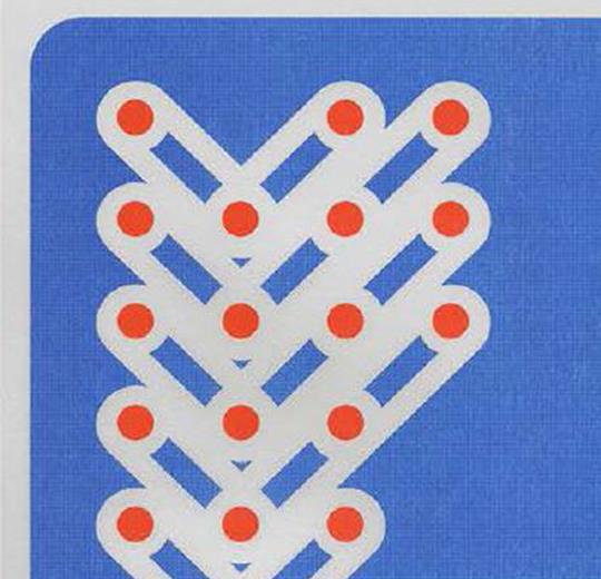 001585 Composition Red Dots