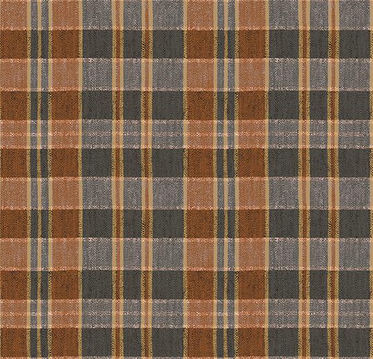 590001 Plaid Rust