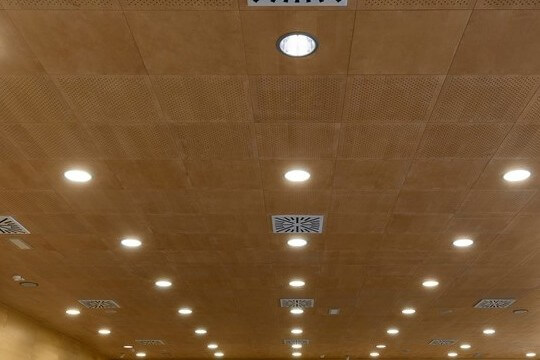 Плита для модульної підвісної стелі дерев ‘яна CBI Europe WOOD Concealed 200 System (ламінат, шпон)